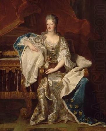 Portrait of Marie Anne de Bourbon, Hyacinthe Rigaud